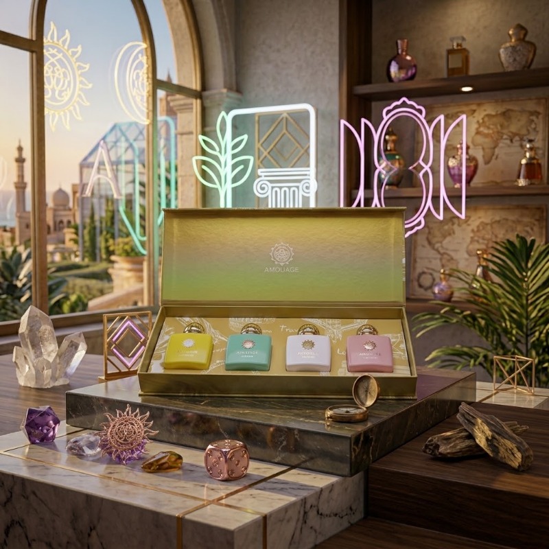 AMOUAGE Perfume Gift Set Unise - The Collection Perfume Fragrance ulasan dan harga