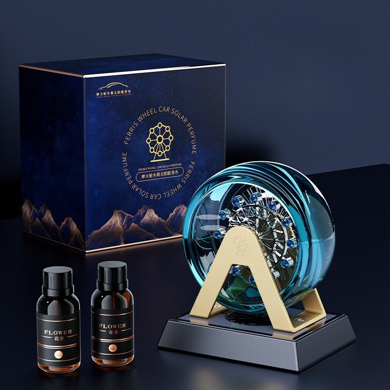 For Universal Car Solar Powere - Perfume Fragrance Wheel ulasan dan harga