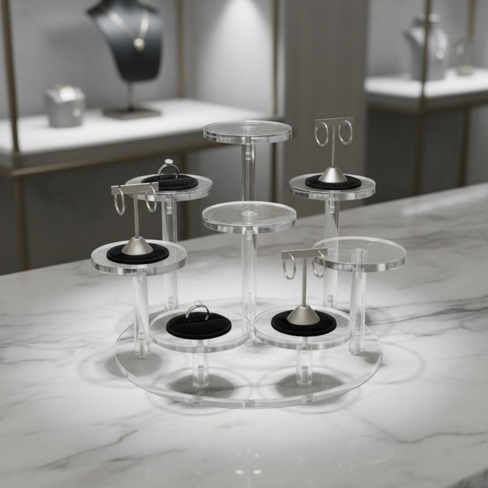Multi-Tier Display Stand Long- - Perfume X ulasan dan harga