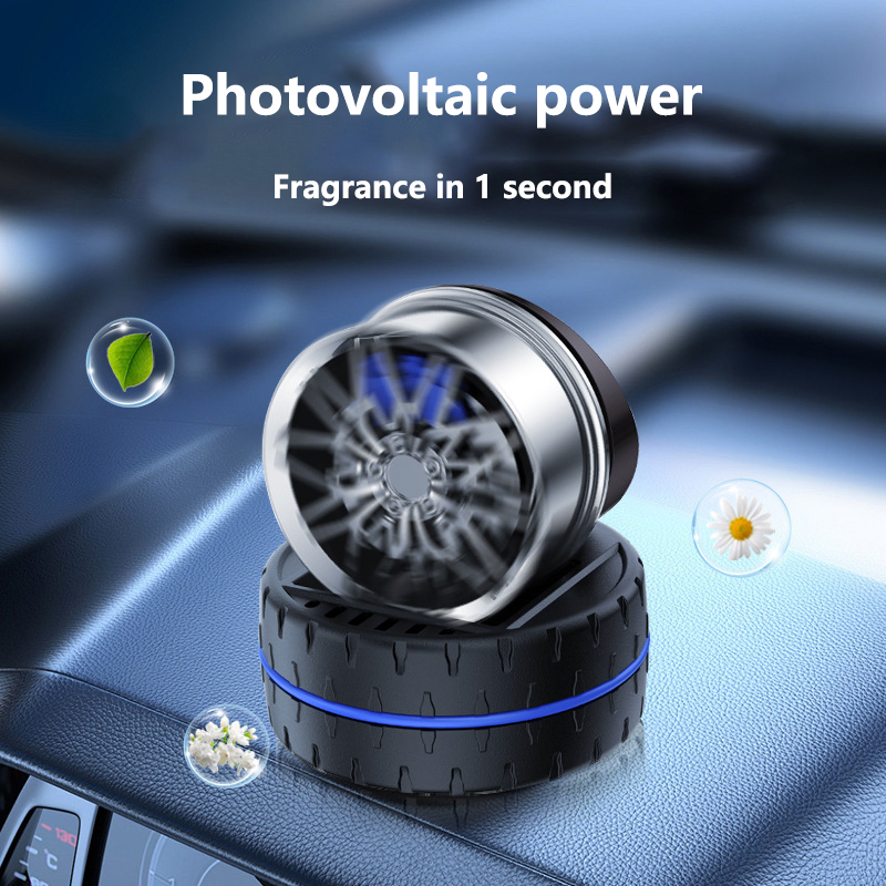 Solar Light Wheel Hub Car Perf - Perfume Fragrance Wheel ulasan dan harga